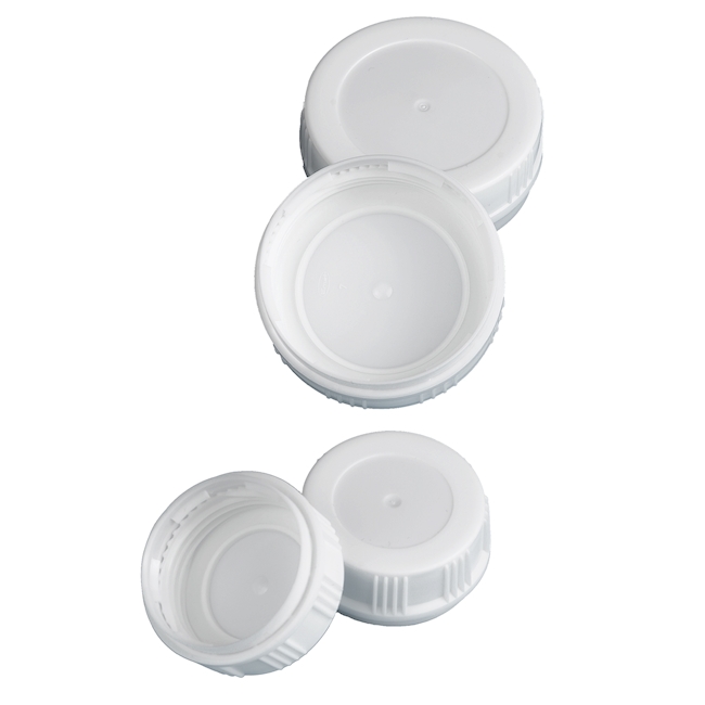 Tamper evident closure 43 mm white